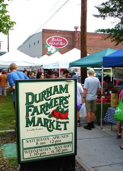 Durham farmer's market